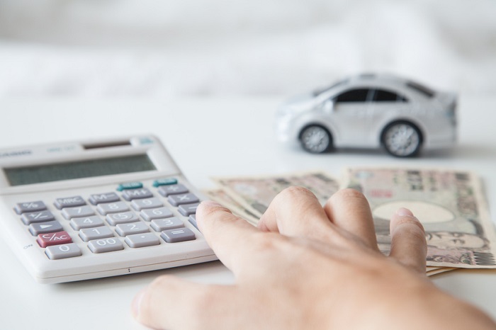Calculator Money and Car Model