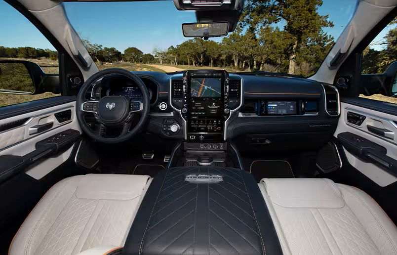 2025 RAM 1500 interior front seat